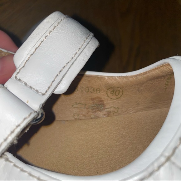 Josef Seibel White Mary Jane (Velcro Straps) - Picture 11 of 11